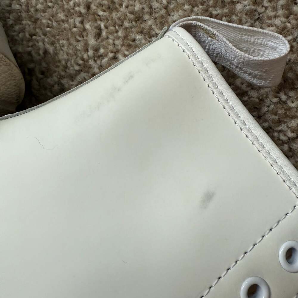 Dr. Martens 1460 Mono Smooth Leather Lace Up Boots - Picture 6 of 7